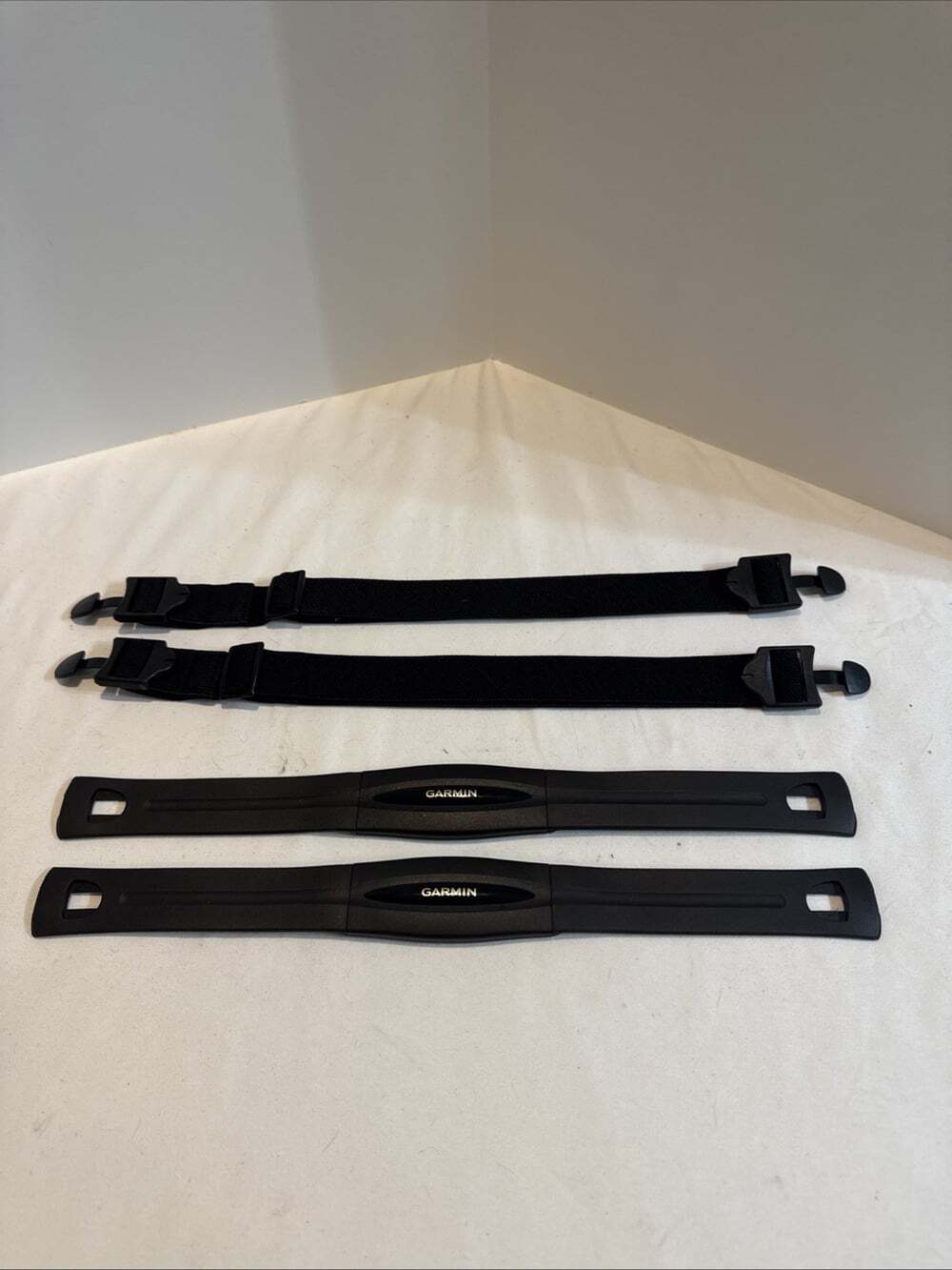 Garmin HRM1G Heart Rate Monitor with ANT+ Adjustable Chest Strap Black Lot Of 2